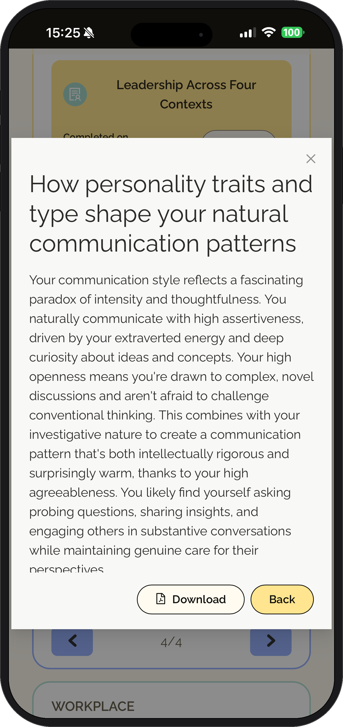 Communication awareness
